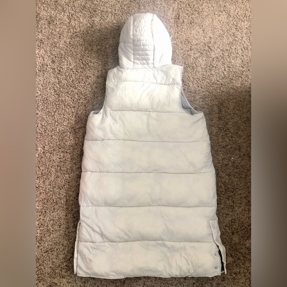 NWOT SZ.L Andrew Marc Kerr longline vest in color Moon - Picture 6 of 13